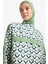 Regular Fit Su İtici 3'lü Desenli Burkini Tesettür Mayo Takım E7996AX25HS 5
