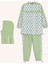 Regular Fit Su İtici 3'lü Desenli Burkini Tesettür Mayo Takım E7996AX25HS 9