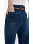 Culotte Yüksek Bel Kısa Geniş Paça Kemerli Jean Yıkamalı Pantolon D4325AX25SP 7