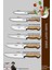 Hand Craft Mutfak Bıçak Seti Et Ekmek Sebze Bıçağı 6 Lı Set Günlük Kullanım ( Mtf-038 ) 2