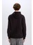 Regular Fit Kapüşonlu Kanguru Cepli İçi Yumuşak Tüylü Basic Düz Sweatshirt X8283AZ24AU 6