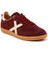 Kadın Sneaker ( Günlük) RC-25Y-088-M-VADE John May Bordo Süet-Bej Deri 1