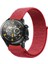 Realme Watch 2 , 2 Pro , S , S Pro ile Uyumlu Kordon Kumaş Desenli Cırt Cırtlı Spor Kayış 1