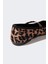 Kız Çocuk Leopar Desenli Slip On Düz Taban Babet E7807A825SM 6