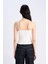 Slim Fit Dar Kesim V Yaka Fitilli Kaşkorse Atlet E8680AX25SP 6