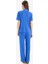Pijama Takımı Kısa Kollu Üst Beli Lastikli Uzun Alt-Fall in Love E7622AX25SP 6