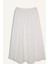 A Kesim Normal Bel Yarım Astar Poplin Midi Etek E8700AX25SP 8