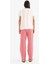 Pijama Takımı Kısa Kollu Üst Beli Lastikli Kareli Uzun Alt-Fall in Love E4822AX25SP 6
