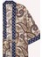 Regular Fit Kuşaklı Etnik Desenli Pamuklu Kimono-Fall in Love D0456AX25SP 10