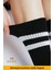 Orijinal Unisex 3 Çift Kaymaz Pilates Ve Yoga Plates Kaydırmaz Tabanlı Çorap Siyah Beyaz Pembe 3