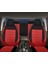 Chevrolet Aveo Uyumlu Kırmızı Oto Koltuk Kılıfı (Tam Takım Ön Arka Araç Koltuk Kılıfı) 1