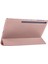 Samsung Galaxy Tab S10 Fe Plus Kılıf Smart Case Kalem Bölmeli Standlı Arkası Buğlu Mika 3