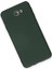 Samsung Galaxy J7 Prime Kılıf Nano Içi Kadife Silikon - Koyu Yeşil Ferrg 2