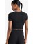 fit Cropped Fit Bisiklet Yaka Sporcu Kısa Kollu TIŞÖRT E2536AX25SM 6