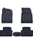 Renault Clio 5 E-Teach 2023 Sonrasi ile Uyumlu Carbon Desenli Ultra Premium Havuzlu Oto Paspas 1