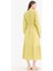 Relax Fit Bisiklet Yaka Müslin Uzun Kollu Maxi Tesettür Elbise D0570AX25SM 6