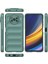 Xiaomi Pocophone X3 Kılıf Optimum Silikon - Koyu Yeşil Ferrg 3