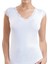 Kadın Modal Elastan T-Shirt 1348 - Beyaz 1