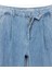 Pamuklu Kemer Detaylı Cepli Düğmeli Geniş Paça Jean Pantolon - Wide Leg Jeans 5