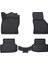 Seat Leon 2012-2020 Hb ile Uyumlu Carbon Desenli Ultra Premium Havuzlu Oto Paspas 1