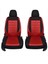Lada Jiguli Uyumlu Kırmızı Oto Koltuk Kılıfı (Tam Takım Ön Arka Araç Koltuk Kılıfı) 2
