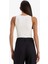 Slim Fit Dar Kesim Halter Yaka Basic Düz Çıtçıtlı Body F0357AX25SM 6