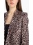 Relax Fit Leopar Desenli Blazer Ceket E1483AX25SM 7