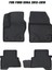 Ford Kuga 2012-2019 ile Uyumlu Carbon Desenli Ultra Premium Havuzlu Oto Paspas 1