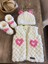 Puffy Kalp Model Bebek Yelek Set 1