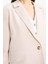 Oversize Geniş Kalıp Keten Karışımlı Blazer Ceket Z2536AZ25SP 8