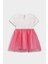 Kız Bebek Barbie Kısa Kollu Yazlık Tül Elbise F0529A525SM 6