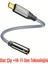 Type-C To 3.5mm Jack Aux Dac Çip+Hi-Fi Ses Teknolojisi Ce Lisanslı Kulaklık Çevirici Dönüştürücü Hasır Örgülü Sağlam Orjinal 4