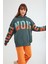 Tına Oversize Yeşil Sweatshirt 1