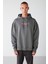 Route Oversize Gri Sweatshirt 1