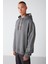 Route Oversize Gri Sweatshirt 5
