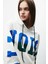 Tına Oversize Beyaz Sweatshirt 5