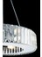 Lüx Elmas 44 cm 10LUK Taş Krom Avize 6