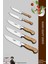 Hand Craft Mutfak Bıçak Seti Et Ekmek Sebze Bıçağı 5 Li Set Günlük Kullanım ( Mtf-037 ) 1