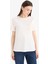 Regular Fit Bisiklet Yaka Basic Düz Penye Kısa Kollu Tişört F1152AX25SM 6