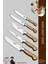 Hand Craft Mutfak Bıçak Seti Et Ekmek Sebze Bıçağı 5 Li Set Günlük Kullanım ( Mtf-037 ) 1