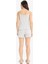 Pijama Takımı Askılı Üst Esnek Belli Şort-Fall in Love E9830AX25SM 7
