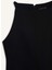 Halter Yaka Basic Düz Mini Siyah Elbise F1775AX25SM 9