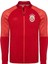 Orijinal Lisanslı Tam Fermuarlı 5 Yıldızlı Kırmızı Sweat 4