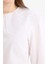 Regular Fit Geniş Yakalı Poplin Uzun Kollu Tesettür Gömlek Tunik F2731AX25SM 8