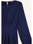 Regular Fit Bisiklet Yaka Uzun Kollu Maxi Elbise F2728AX25SP 9
