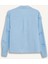 Regular Fit Fiyonklu Poplin Uzun Kollu Gömlek Tunik F2724AX25SP 10