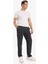 Yazlık Wide Leg Geniş Kalıp Beli Lastikli Geniş Paça Jean Kar Yıkamalı Pantolon F2949AX25SP 6