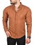 Slim Fit Dar Kesim Keten Gömlek Pamuklu Spor Gömlek 2501305 2