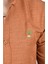 Slim Fit Dar Kesim Keten Gömlek Pamuklu Spor Gömlek 2501305 4