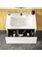 Metropole Pure 67336 Lavabo Dolabı, 2 Çekmeceli, Parlak Beyaz, 80 cm 4